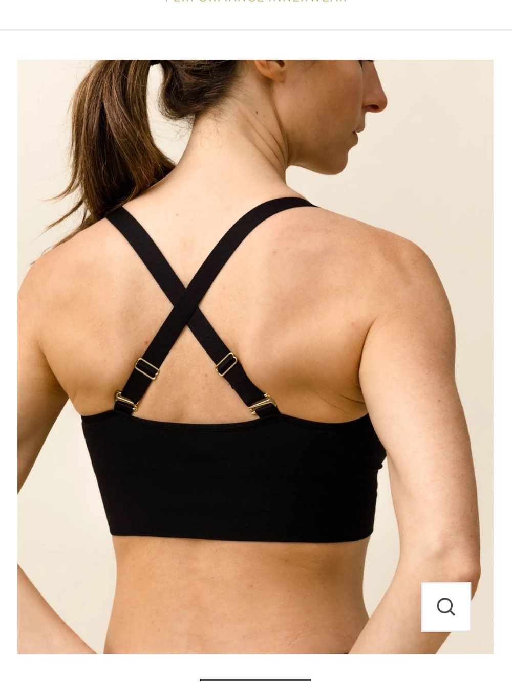 GUC Branwyn Black Wool Essential Busty Bra Bralette with Adjustable Straps - Picture 15 of 15